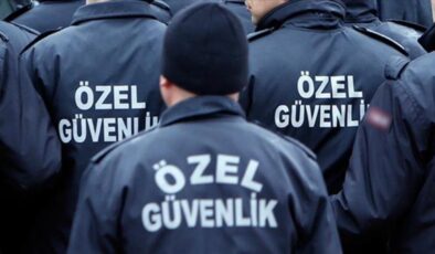 Türkiye’de aktif 325 bin 707 özel güvenlik görevlisi çalışıyor
