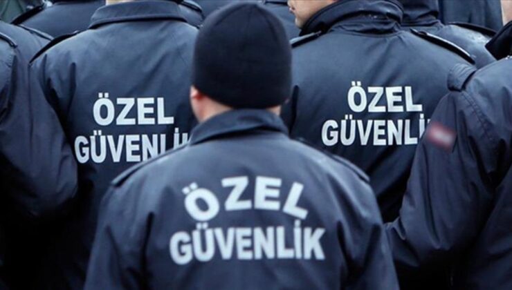 Türkiye’de aktif 325 bin 707 özel güvenlik görevlisi çalışıyor