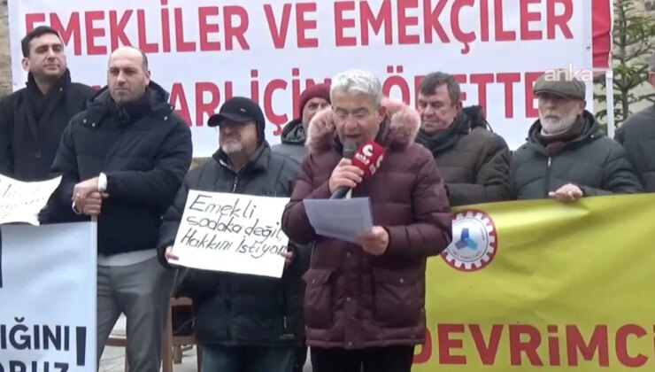 Türkiye’nin en yaşlı ili Sinop’ta emekli zammı protestosu: ‘Hakkımızı alıncaya kadar direnişe devam edeceğiz’