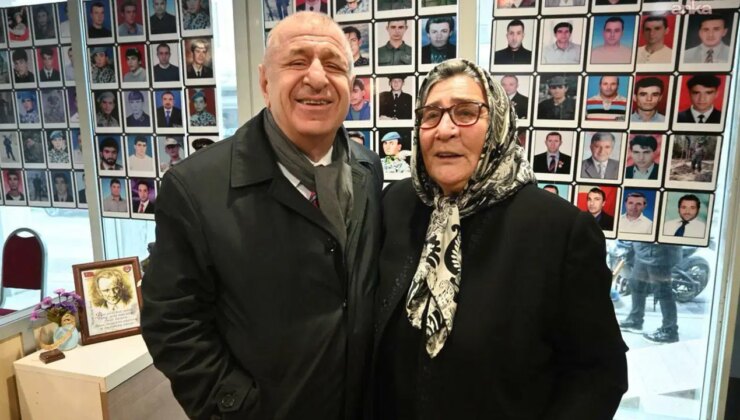 Ümit Özdağ’dan şehit annesi Pakize Akbaba’ya ziyaret