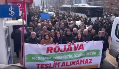 Van’da ‘Halep’ protestosu: ‘Bu saldırılar süreci etkileyecek’