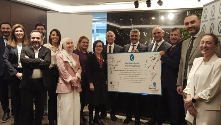 VEDAŞ ile KalDer arasında iyi niyet bildirgesi imzalandı