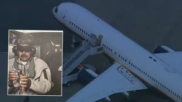 Venezuela Devlet Başkanı Maduro’yu taşıyan uçak New York’a indi