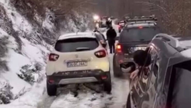 Yalova’da kar yağışı: 35 kişi mahsur kaldı!