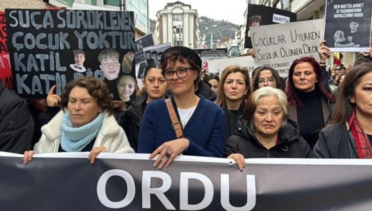 Yasemin Minguzzi, Ordu’da ‘Çocuklar için adalet’ yürüyüşüne katıldı: ‘Aldıkları ceza kesinlikle 24 yıl değil…’