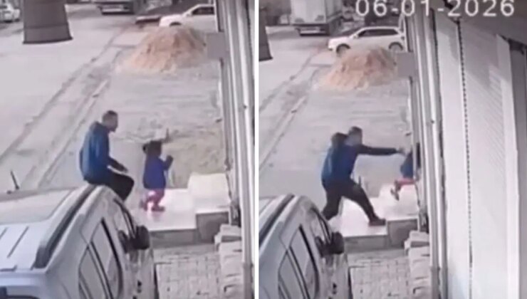 Yer: Mardin… Sokakta kadın ve çocukları darbeden erkek gözaltına alındı