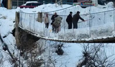 Yıllar önce yapıldı… Köylüler nöbet tutuyor: Kırılma tehlikesi var!