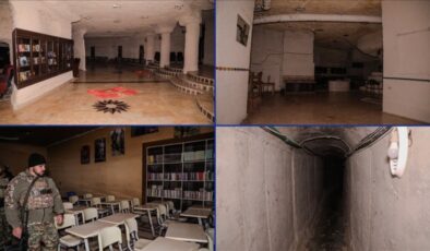 YPG’nin Ayn el-Arab bölgesinde inşa ettiği yer altı şehri görüntülendi