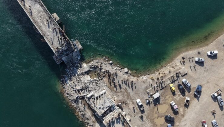 YPG/SDG’li teröristlerin Rakka’da köprüleri havaya uçurması günlük yaşamı felç etti