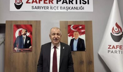 Zafer Partisi Genel Başkanı Özdağ, partisinin Sarıyer İlçe Başkanlığının açılışına katıldı Açıklaması