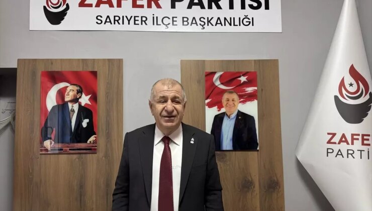 Zafer Partisi Genel Başkanı Özdağ, partisinin Sarıyer İlçe Başkanlığının açılışına katıldı Açıklaması