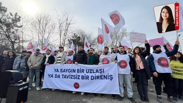 100 işçi gözaltına alınmıştı: Migros depo işçileri yeniden Özilhan’ın evinin önünde