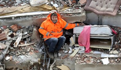 6 Şubat’ta enkazda kızının elini bırakmayan baba Mesut Hançer konuştu: ‘Biz burada yaşayan bir ölü olduk…’