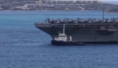 ABD’ye ait USS Gerald R. Ford uçak gemisinde tuvalet krizi