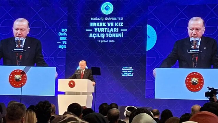 AKP’li Cumhurbaşkanı Erdoğan Boğaziçi Üniversitesi’nde: Öğrenciler gözaltına alındı