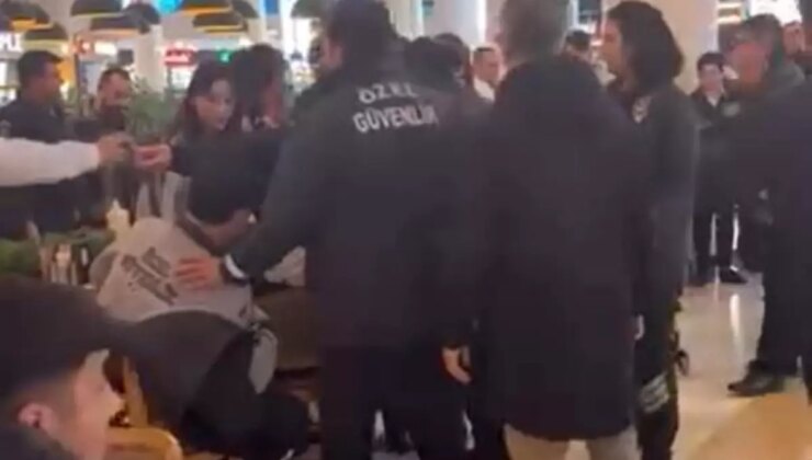 Alışveriş merkezinde çıkan kavgada güvenlik görevlisi bıçaklandı