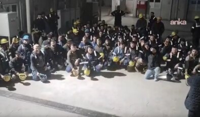 Bağımsız Maden-İş duyurdu: Madenciler üretimi durdurdu