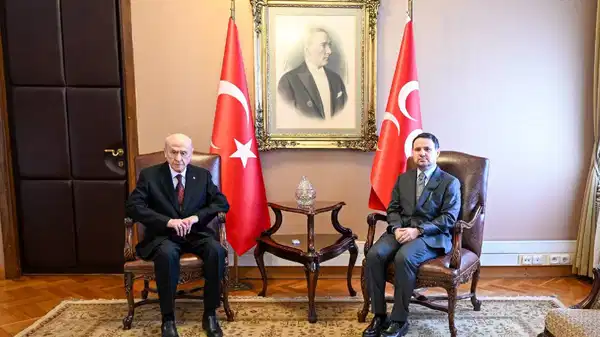 Bakan Akın Gürlek’ten MHP lideri Devlet Bahçeli’ye ziyaret!