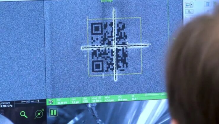 Bakterilerden bile daha ufak: Dünyanın en küçük QR kodu üretildi