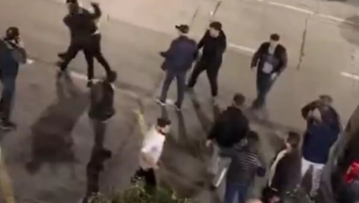 Beylikdüzü’nde tekme tokat kavga kameraya yansıdı