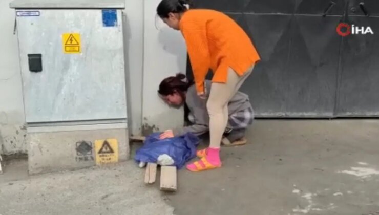 Beyoğlu’nda yangında ölen kedisinin başında sinir krizi geçirdi