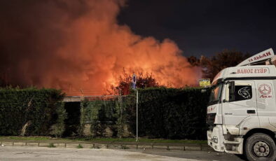 Bursa’da tekstil fabrikasında yangın paniği!