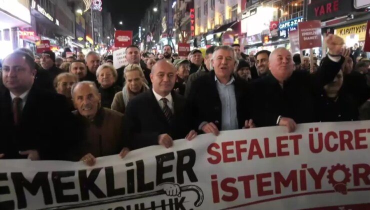 CHP’den emekliler için yürüyüş: ‘Sarayın düzenine son vereceğiz’