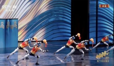 Çin’de insansı robotlardan Bahar Bayramı’nda kungfu şovu