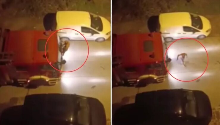Cinnet getirip evini ateşe verdi, yarı çıplak halde itfaiye aracına müdahale etti