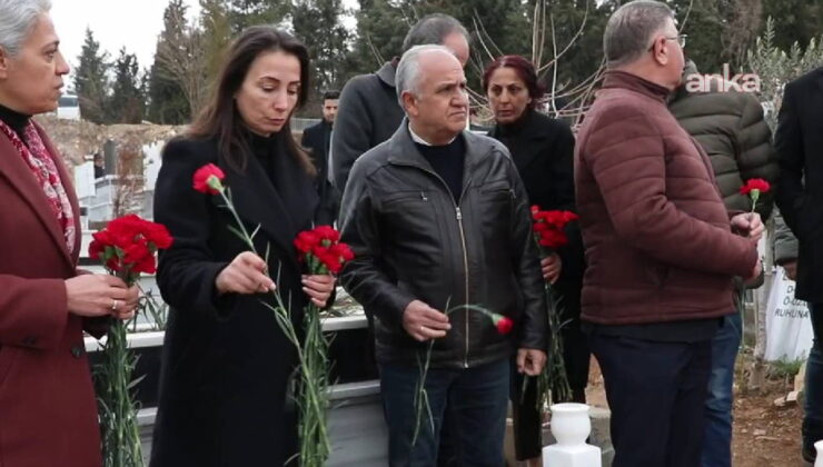 DEM Parti Eş Genel Başkanı Hatimoğulları, Adıyaman’da mezarlık ziyaret etti