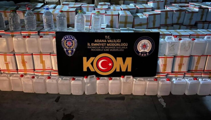 Depoda binlerce litre sahte içki bulundu: ‘Haberim yok’ dedi!