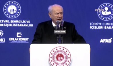 Devlet Bahçeli, 6 Şubat’ta memleketi Osmaniye’de konuştu: Muhalefeti ‘fırsat düşkünü kötüler’ ilan etti!