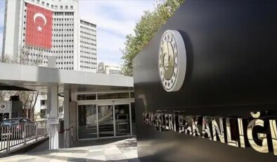 Dışişleri Bakanlığı’ndan İsrail’in Batı Şeria kararına kınama