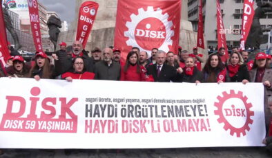 DİSK 59 yaşında: ‘Bizi kurtaracak olan kendi güçlü kollarımızdır’