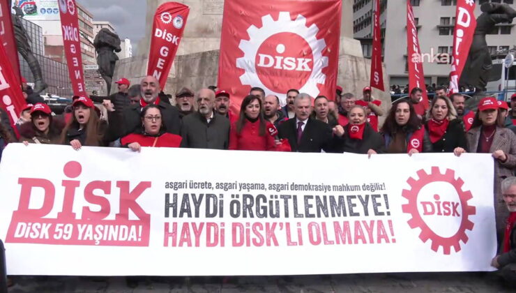 DİSK 59 yaşında: ‘Bizi kurtaracak olan kendi güçlü kollarımızdır’