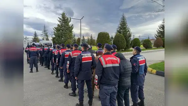 Düzce’de suç örgütüne operasyon: 36 gözaltı