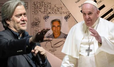 Epstein dosyalarında Bannon iddiası: Papa Francis’i devireceğim