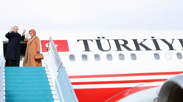 Erdoğan, bakanlarla birlikte Suudi Arabistan’a gitti
