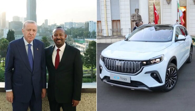 Erdoğan’dan ‘Togg’ hediyesi: ‘Etiyopya ile 1 milyar dolarlık ticaret hacmi hedefliyoruz’
