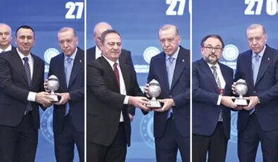 Erdoğan’ın elinden ödül aldılar… Bu müteahhitler bu listeye nasıl girdi?