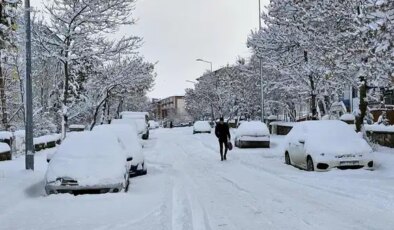Erzurum’da kar yağışı: 775 mahalle yolu kapandı