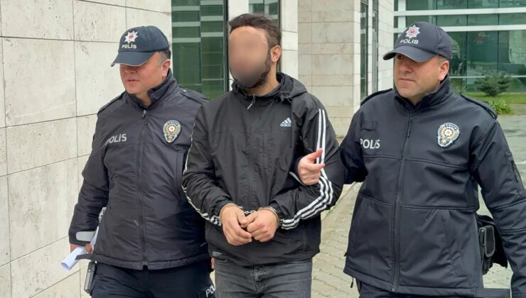 Eskiden birlikte olduğu kadının evine zorla girmeye çalışınca tutuklandı!