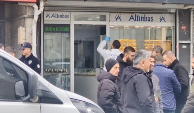 Eyüpsultan’da kuyumcu soygunu: Direnen esnafı vurup kaçtılar!