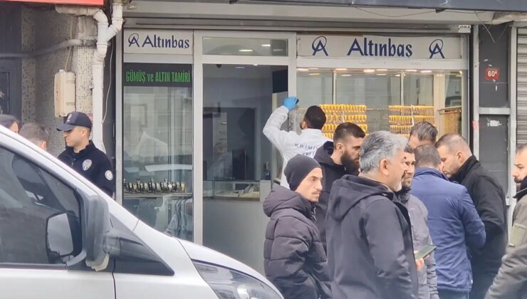 Eyüpsultan’da kuyumcu soygunu: Direnen esnafı vurup kaçtılar!