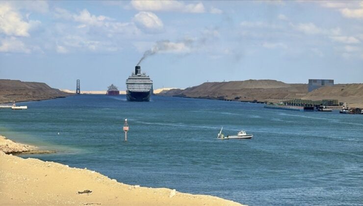 Gazze ateşkesi sonrası Süveyş Kanalı’na ekonomik canlandı