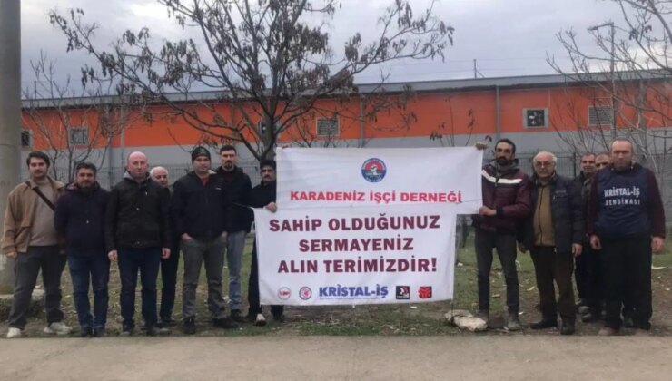 Grevdeki emekçilere tehdit