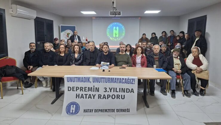 Hatay Depremzede Derneği’nden ‘deprem’ raporu: ‘Bu rapor bir itirazdır, bir hesap sorma çağrısıdır’