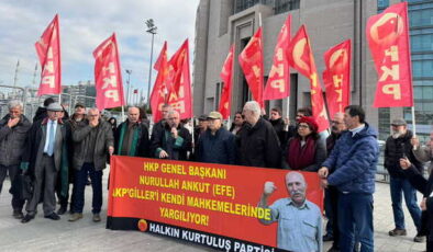 HKP Genel Başkanı Nurullah Efe hakim karşısına çıktı: Mahkemeden erteleme kararı
