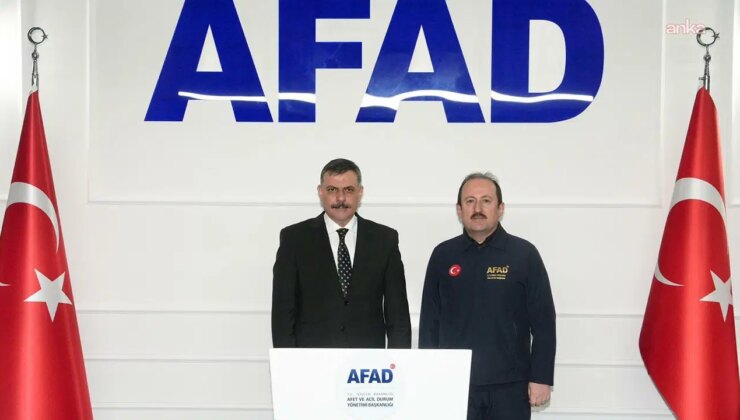 İçişleri Bakanı Çiftçi’den, AFAD’a ziyaret