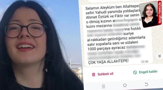 Işıl Öykü Dinç’in ailesi 2 aydır ‘tehdit’ mesajları aldığını açıklamıştı: Cumhuriyet yazdı, savcılık harekete geçti!